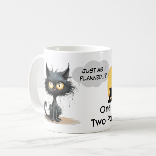 Chaos Cat Mug – Alysm: One Part Brilliance Koffiemok (Voorkant links)