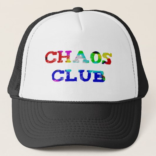 Chaos Club Trucker Pet (Voorkant)