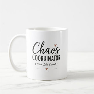 Chaos Coördinator Aangepaste Naam Grappige Moeder Koffiemok