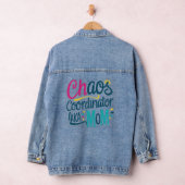 Chaos Coordinator AKA Mom Denim Jacket (Hangar)