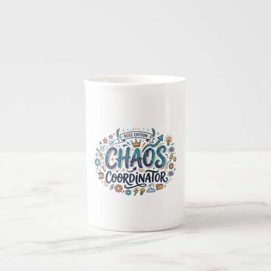 Chaos Coordinator Baas Editie Reis Mok (Voorkant)