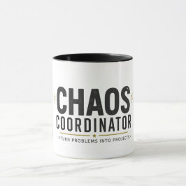 Chaos Coördinator Bedrijfs Meme | WorkTok Kantoor Mok