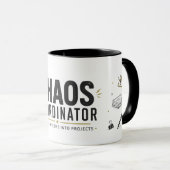 Chaos Coördinator Bedrijfs Meme | WorkTok Kantoor Mok (Voorkant rechts)