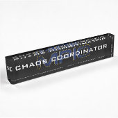 Chaos Coordinator Bord Names Naambordje