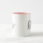 Chaos coördinator bruiloft tweekleurige koffiemok (Center)