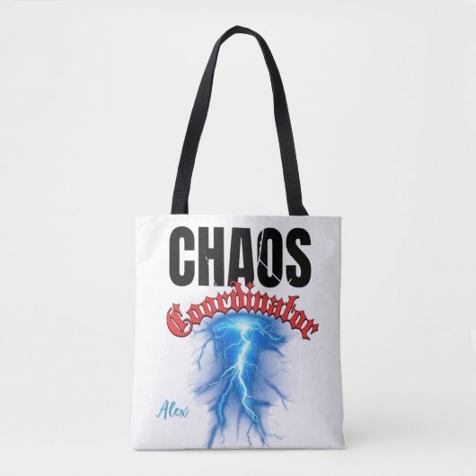 Chaos Coordinator Canvas tas | Grappige moeder en (Voorkant)