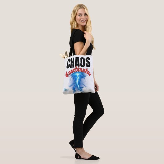 Chaos Coordinator Canvas tas | Grappige moeder en  (Op model)