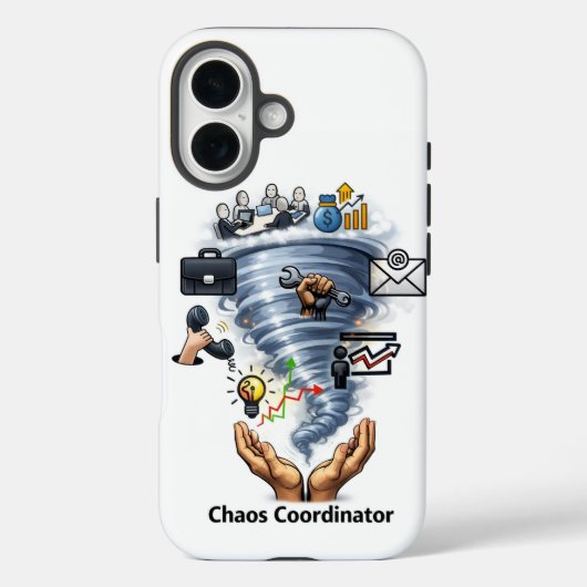 Chaos coordinator  Case-Mate iPhone case (Achterkant)