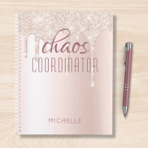Chaos Coordinator Chic Girly Glitter persoonlijke