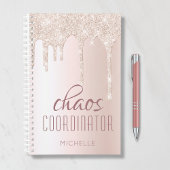 Chaos Coordinator Chic Girly Glitter persoonlijke Planner