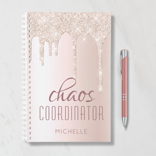 Chaos Coordinator Chic Girly Glitter persoonlijke Planner