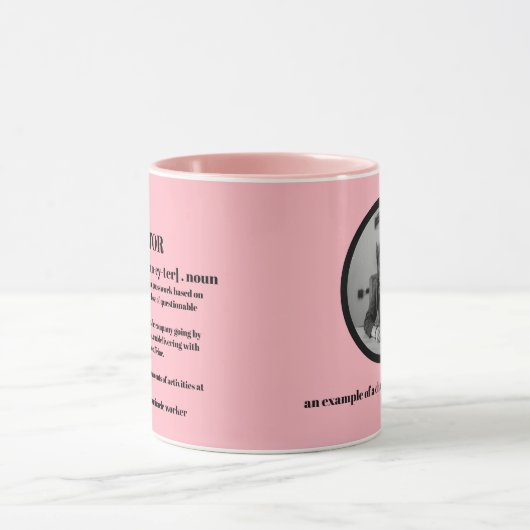 Chaos Coordinator Definition Foto Kantoor Medewerk Mok (Midden)