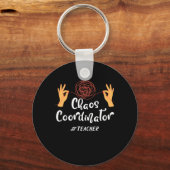Chaos Coordinator Docent Docent Sleutelhanger (Voorkant)