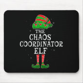 Chaos Coordinator Elf Group Matching Family Christ Muismat (Voorkant)