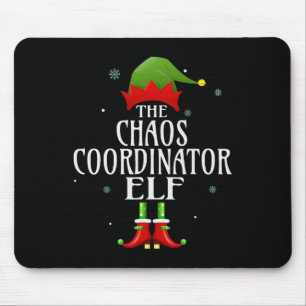 Chaos Coordinator Elf Xmas Groupe Matching Pajama Muismat