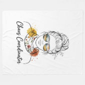 Chaos Coordinator Fleece Deken (Voorkant (Horizontaal))