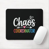 Chaos Coordinator Funny Teacher Student Back To Sc Muismat (Met muis)