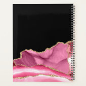 Chaos Coordinator Girly Pink Gold Marble Planner (Achterkant)