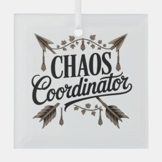 Chaos Coordinator Glas Ornament
