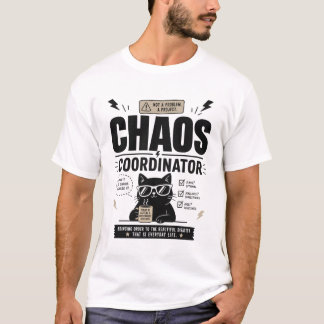 Chaos Coördinator Grappig Kantoor Shirt – Minimali