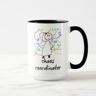 Chaos Coordinator, Grappig, Koffie Mok