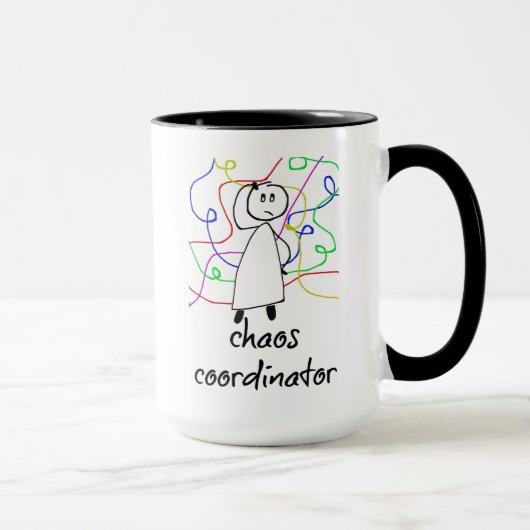 Chaos Coordinator, Grappig, Koffie Mok (Rechts)
