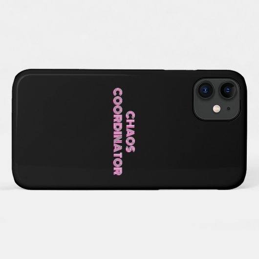 CHAOS COÖRDINATOR grappige moeder Case-Mate iPhone Case (Achterkant (horizontaal))