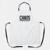 Chaos Coördinator - Grappige moeder Life Quote Schort (Voorkant)