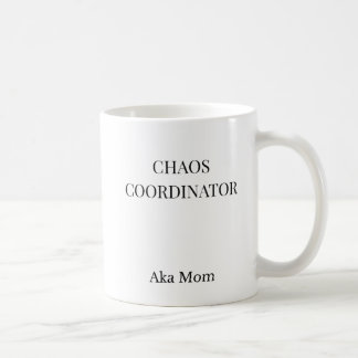 Chaos Coördinator Grappige Moeder Mok | Minimalist