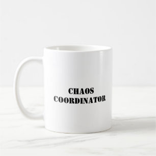 Chaos Coördinator Grappige Mok