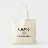 Chaos Coördinator Grappige Terug naar School Leraa Tote Bag (Voorkant)