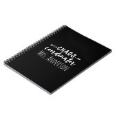 Chaos Coördinator Kantoor Coworker Mom Notitieboek (Linkerzijde)