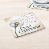 Chaos Coördinator Kartonnen Onderzetters (Gebogen)