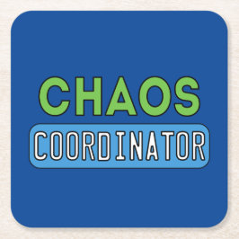 Chaos-coördinator Kartonnen Onderzetters