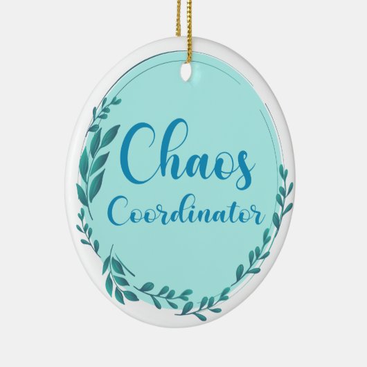 Chaos-coördinator Keramisch Ornament (Rechts)