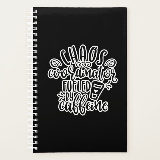 Chaos Coordinator Koffee Drinkers Planner (Voorkant)