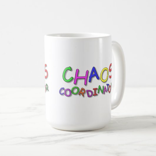 Chaos-coördinator Koffiemok (Voorkant rechts)