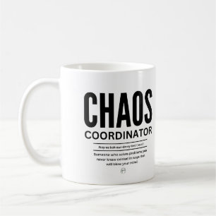 Chaos-coördinator Koffiemok