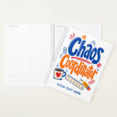 Chaos Coördinator Leraar Terug naar School Ontwerp Planner (Display)
