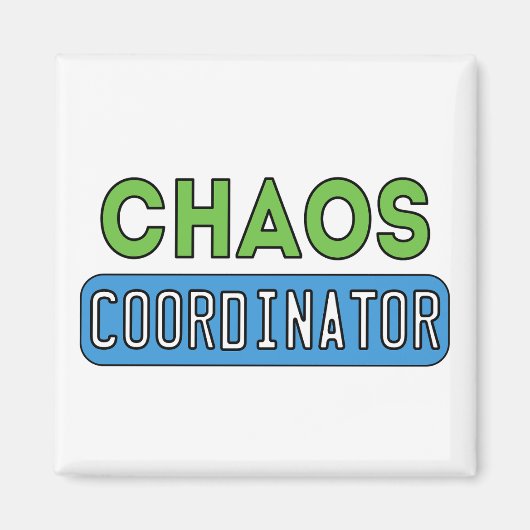 Chaos-coördinator Magneet (Voorkant)