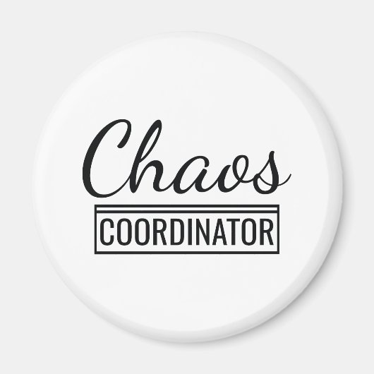 Chaos-coördinator Magneet (Voorkant)