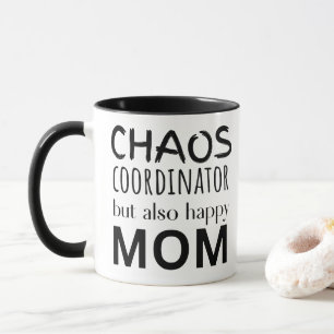 Chaos coördinator mam koffie mok