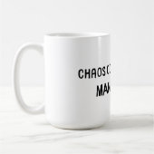 Chaos Coordinator-Man Edition Koffiemok (Links)