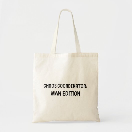 Chaos Coordinator-Man Edition Tote Bag (Voorkant)