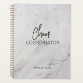 Chaos-coördinator | Marmer Planner (Voorkant)