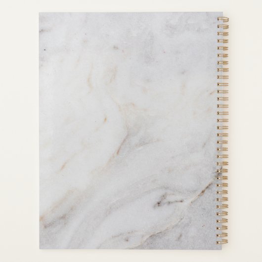 Chaos-coördinator | Marmer Planner (Achterkant)