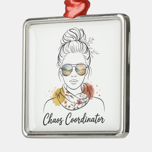 Chaos Coordinator﻿ Metalen Ornament (Links)