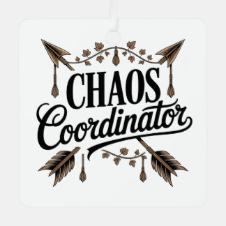 Chaos Coordinator Metalen Ornament
