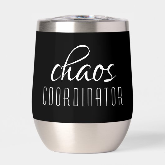Chaos Coordinator Modern Typografie Script (Voorkant)