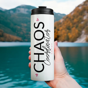 Chaos Coordinator Modern Typografie Thermosbeker